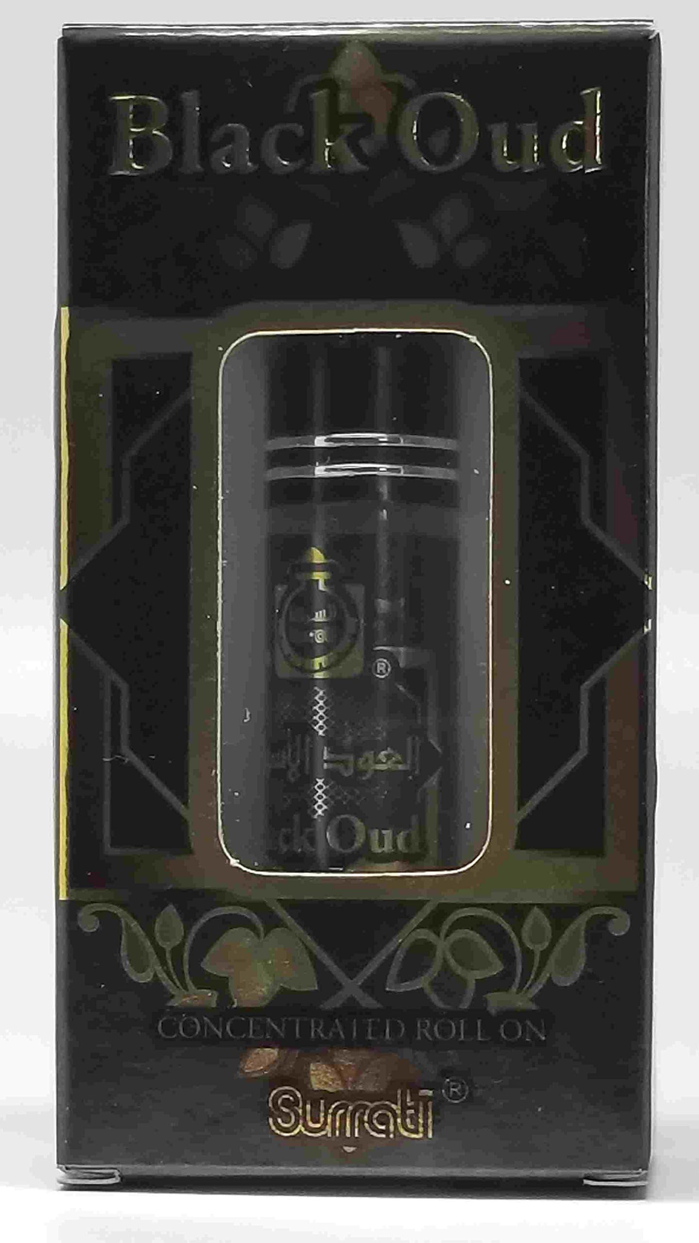Black Oud - 6ml Roll-on Perfume Oil by Surrati- Two Pack