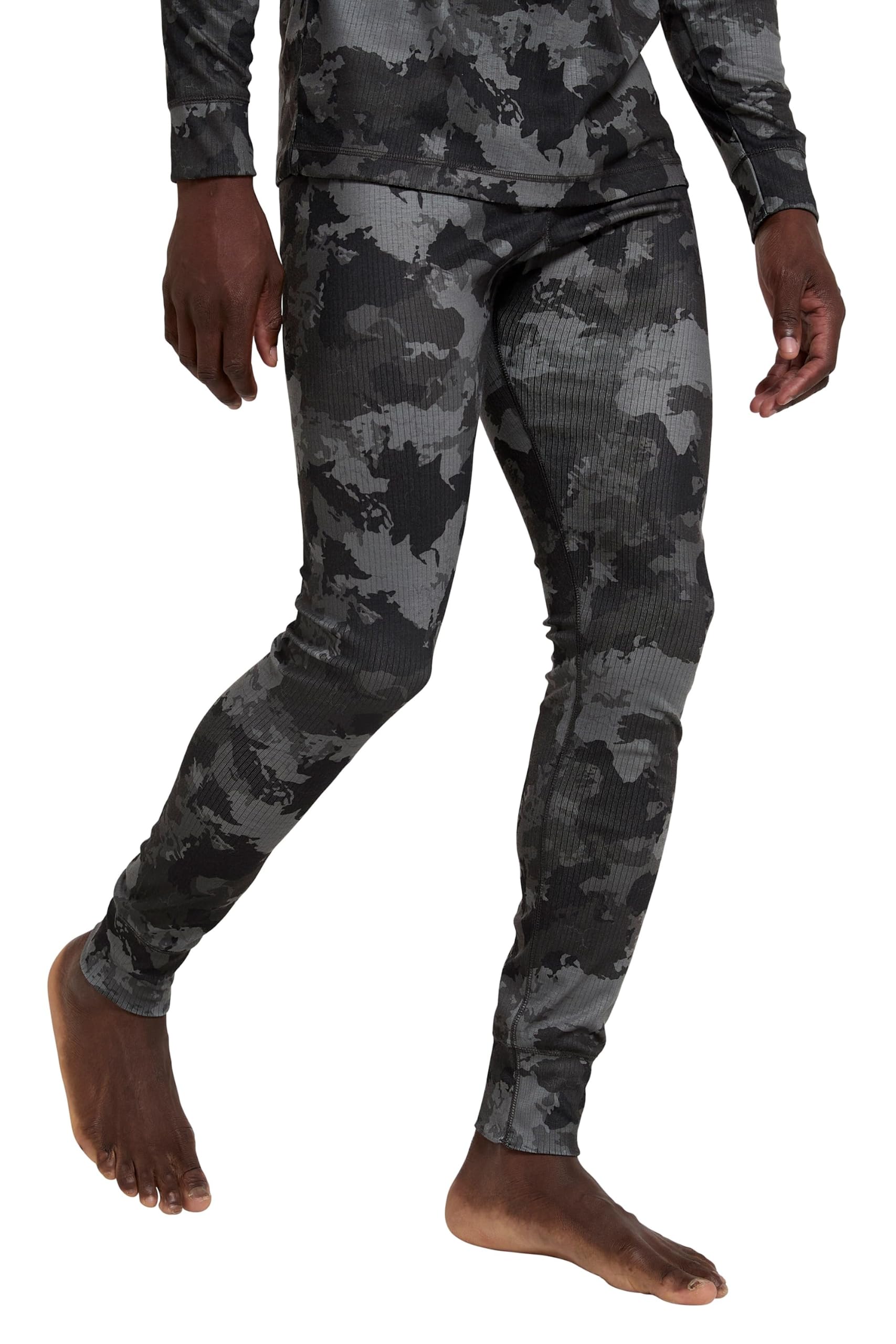 Talus Mens Printed Pants - Green