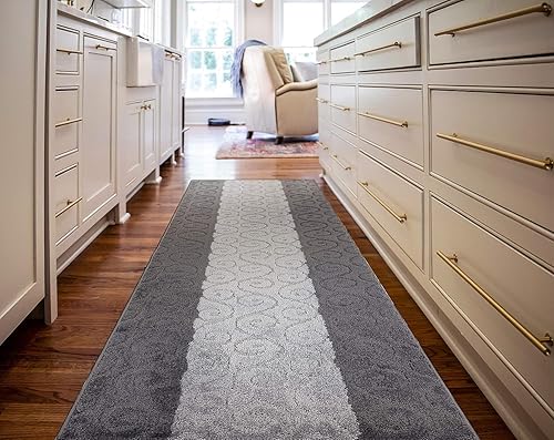 Miniatura 3 de Alfombra de pasillo de tamaño personalizado para entrada de pasillo, parte trasera de goma antideslizante de 27 pulgadas de ancho x tu elección de