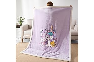 COSISKET Kids Stella Lou Throw Blanket