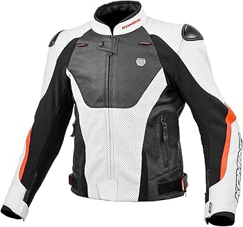 2XL　コミネ　チタニウム　パンチング　　レザー　ジャケット　レヴァータ　529 Amazon | [コミネ] バイク用 ジャケット プロテクトレザー