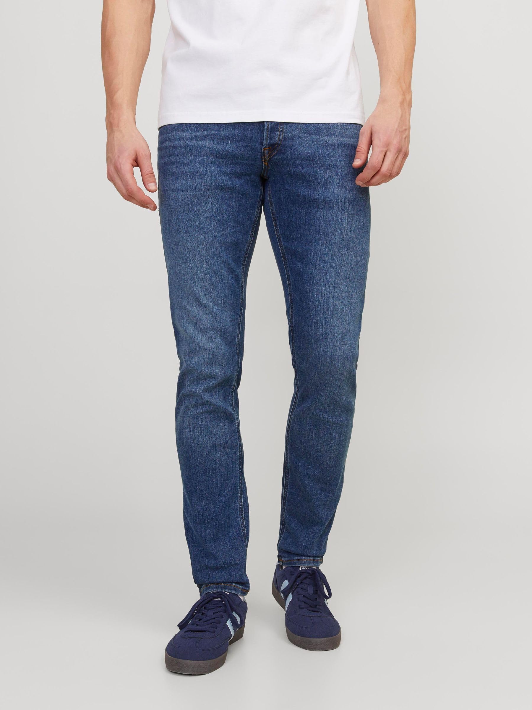 Image secondaire de Jeans Slim Fit Glenn Original pour Homme - JACK & JONES, Bleu Denim