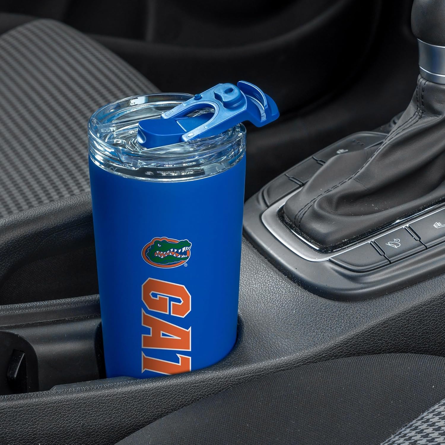 Rico Industries NCAA 24oz Stainless Steel Tumbler with Lid and Dual Functioning Lid (Sip or Use Straw) - Image 3