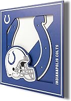 Vista 29 de YouTheFan Arte de pared de la serie de logotipos 3D con licencia oficial de la NFL, hecho de múltiples capas, listo para colgar en la pared, diseño