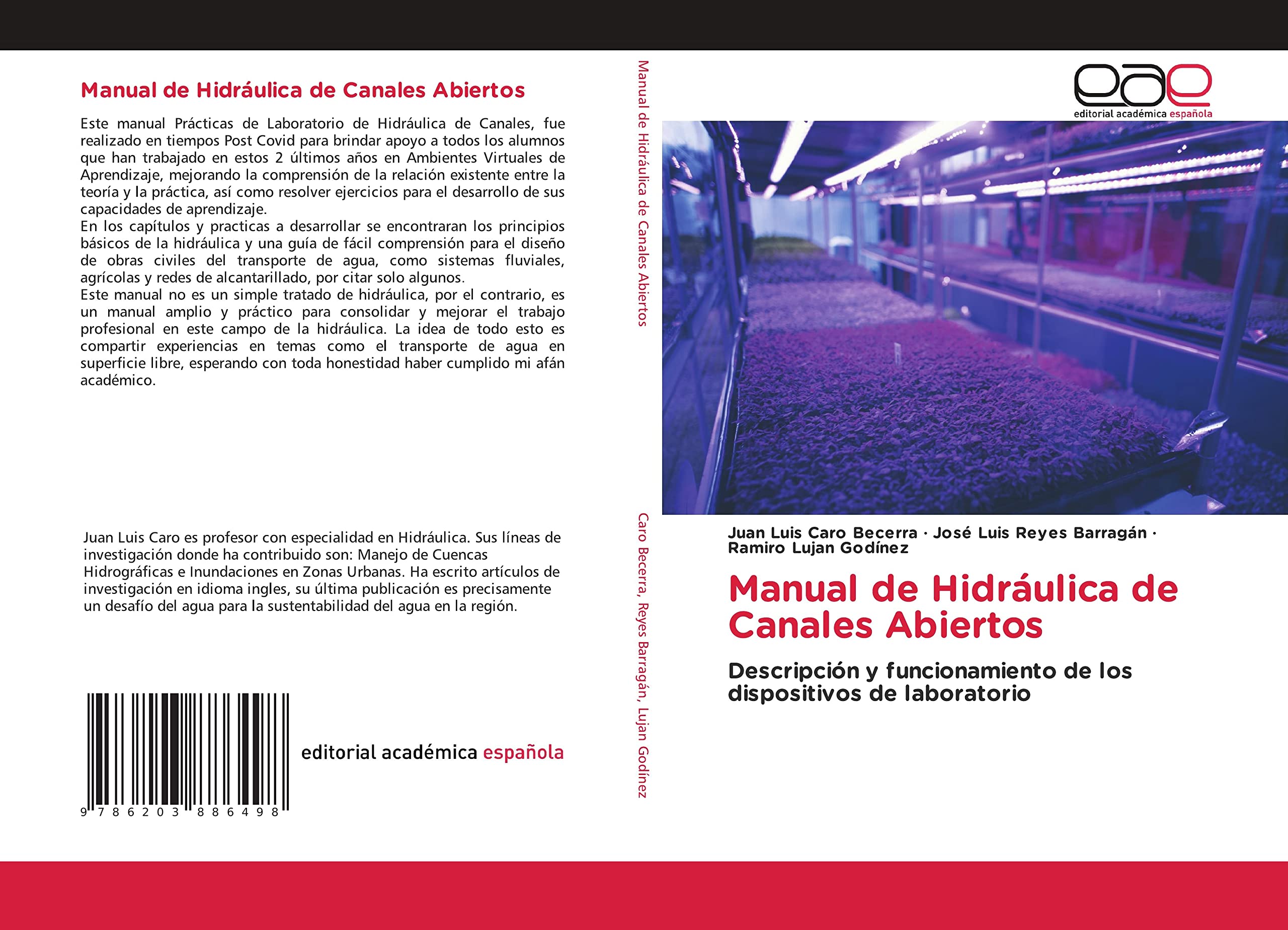 Manual de Hidráulica de Canales Abiertos: Descripción y funcionamiento de los dispositivos de laboratorio