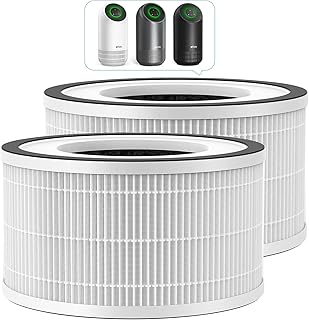 Afloia Hepa Air Purifier Original Replacement Filter for Fillo B088FHCS83 /B07JG1R2GB /B09TP51GNR, 2 Pack