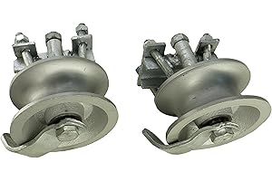 Rear Pipe Track Wheels for Chain Link Sliding Gates