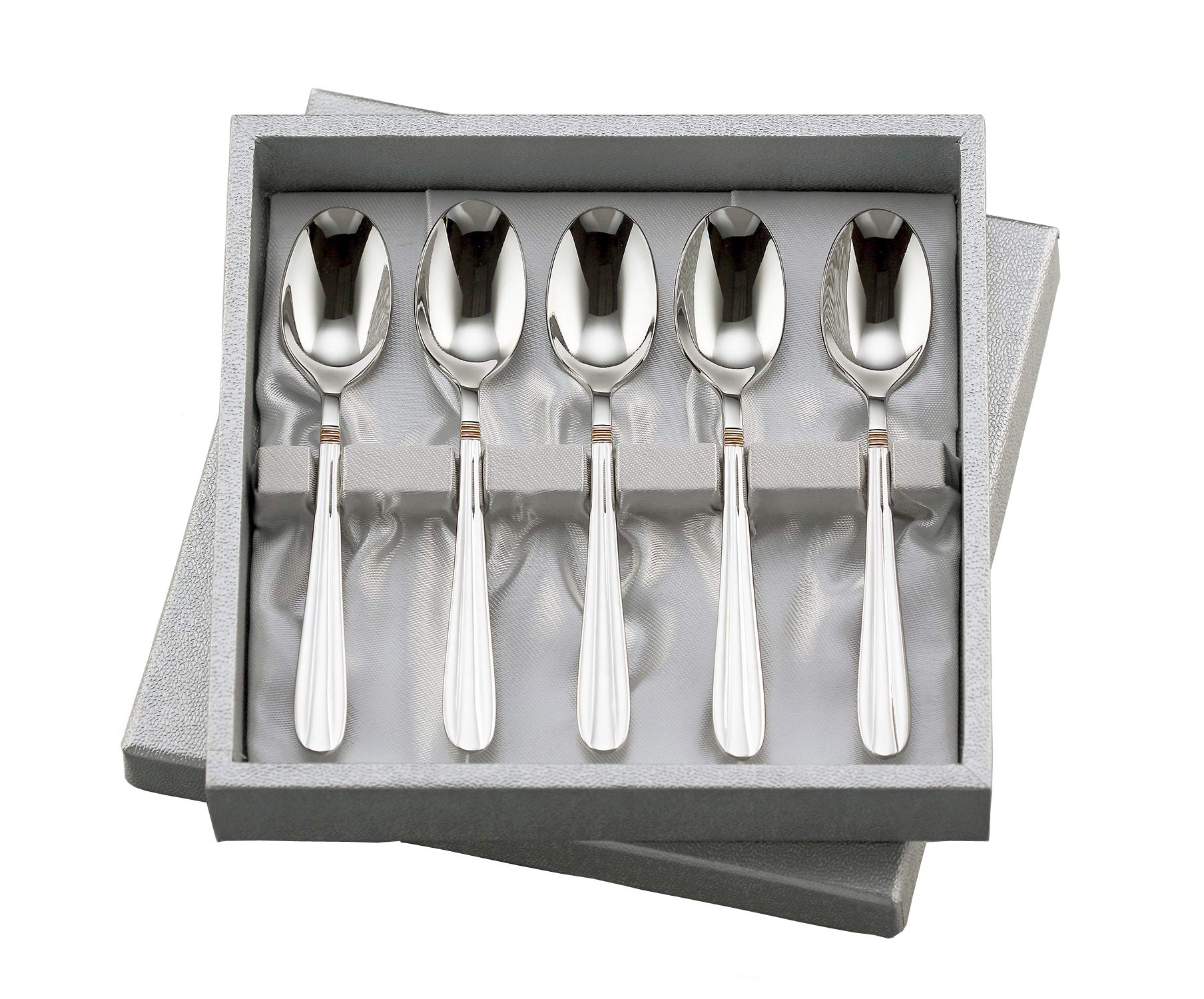 Amazon.co.jp: ラッキーウッド スプーン シルバーなど 約長13.0cm