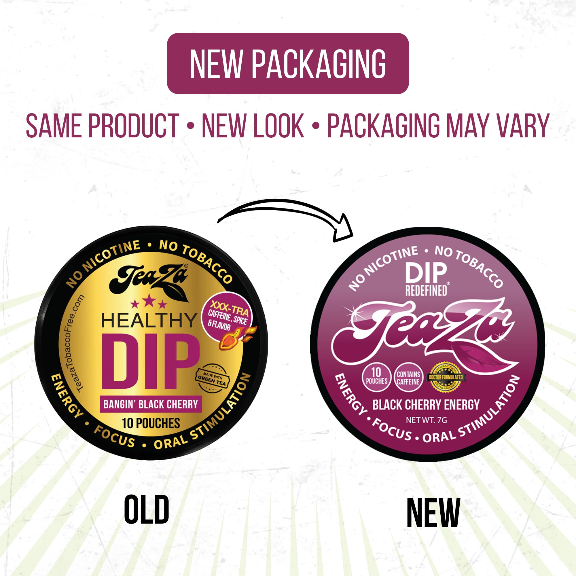 healthy dip tobacco Amazon.com: TeaZA Energy Pouches, Smokeless Alternative Snuff Nicotine Free  Tobacco Free & Healthy Dip Chewing Tobacco Alternative Have More Energy