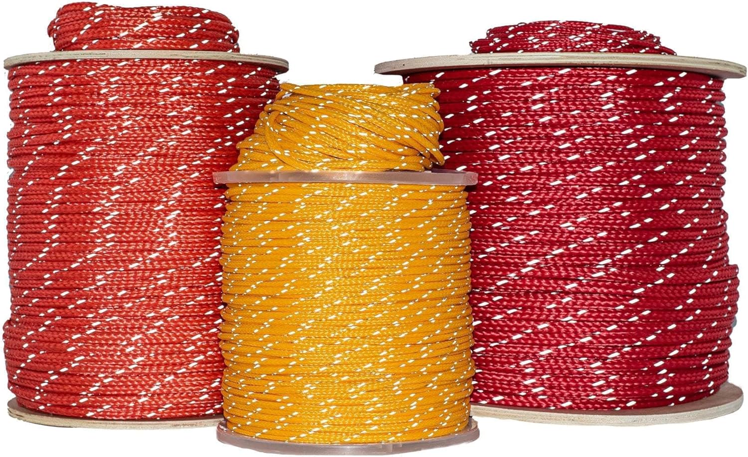 SGT KNOTS Reflective Hollow Braid Polyethylene Rope for Path Marking ...