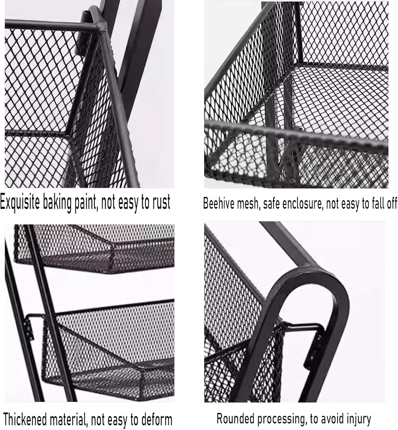 4 Tier Retail Display Rack, Metal Snack Candy Display Organizer, Large Stand Chip Display, Supermarket Shelf Office Snack Organizer, Black/White(White,28x49.5cm/11x19.4in)