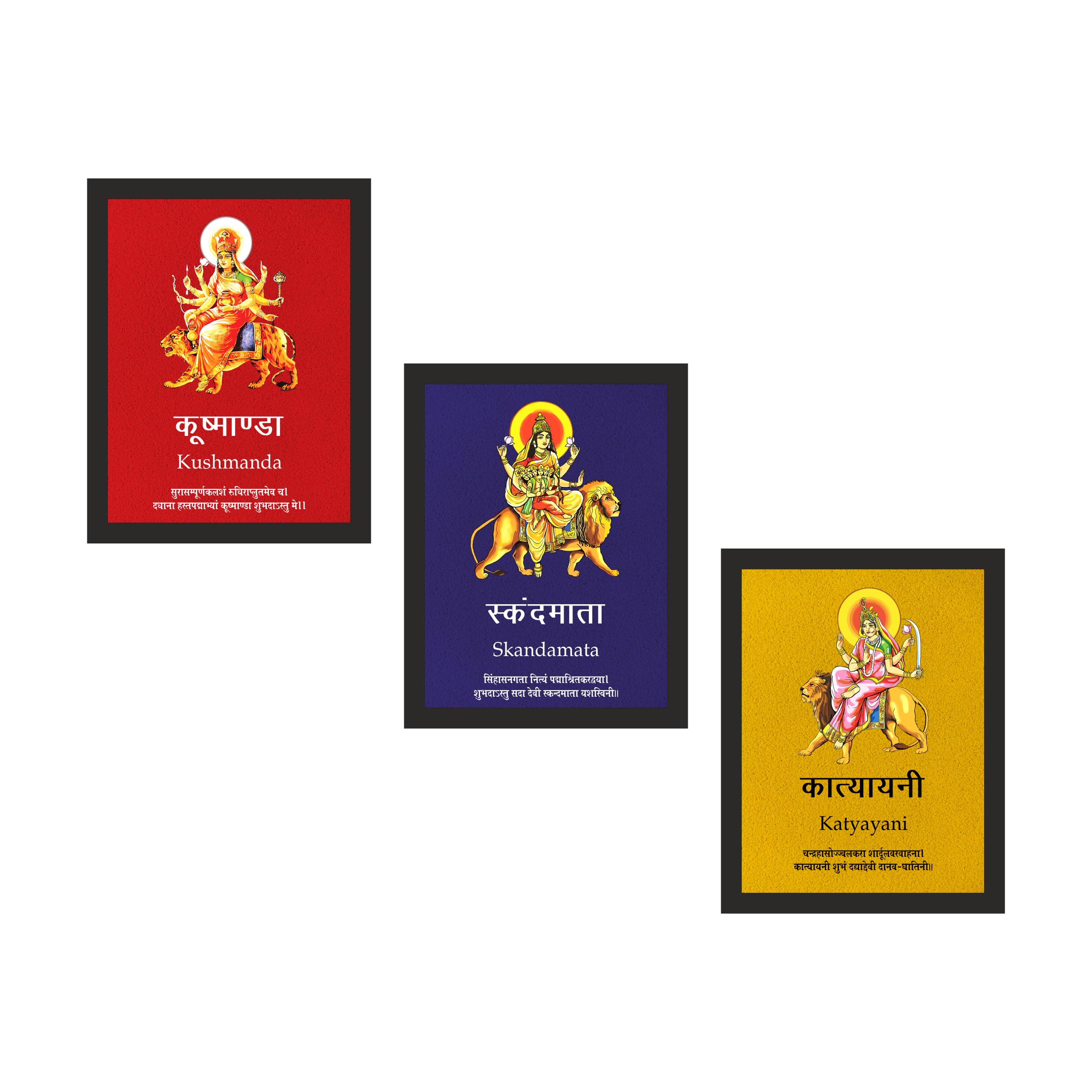 Divine Navdurga Wall Art Set – view 3