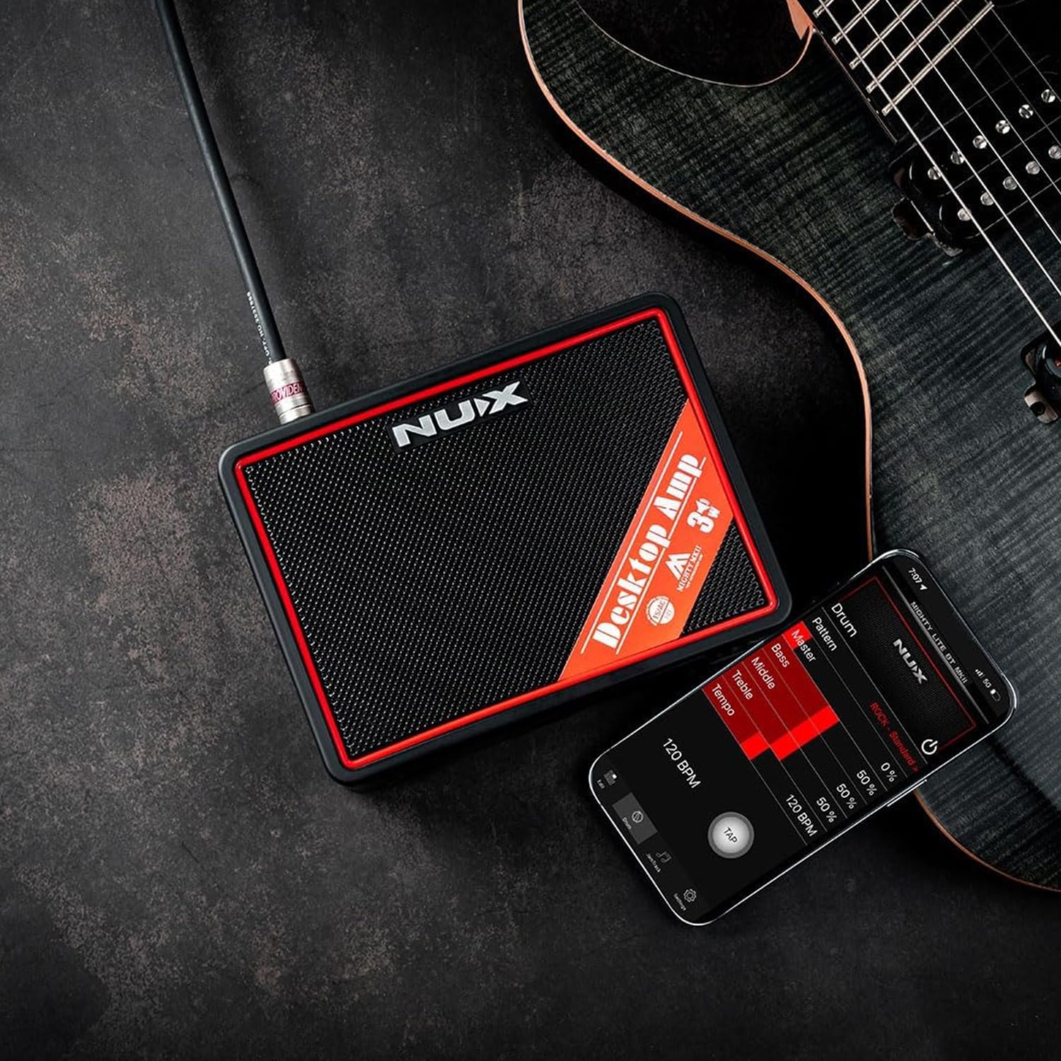 Eko Guitars GEE ST100-BLK E-Gitarre Schwarz Komplett-Set mit Verstärker und Zubehör