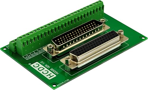 Miniatura 7 de D-SUB Módulo de interfaz de bloque de terminales de placa de ruptura macho-hembra (DB9)