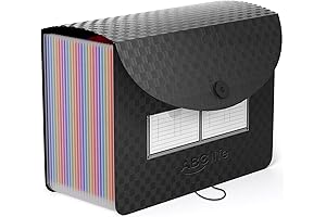 ABClife Filling Organizer: 26 Pockets Expanding File Folder for A4 Paper and Documents