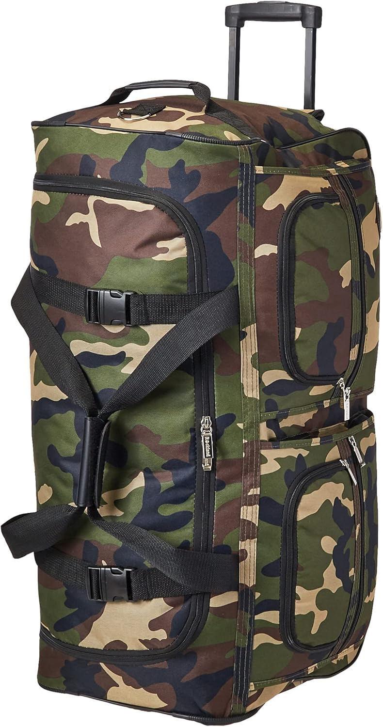 Amazon ROCKLAND PRD330CAMO 30 Inch ROLLING DUFFLE Fox Luggage Inc