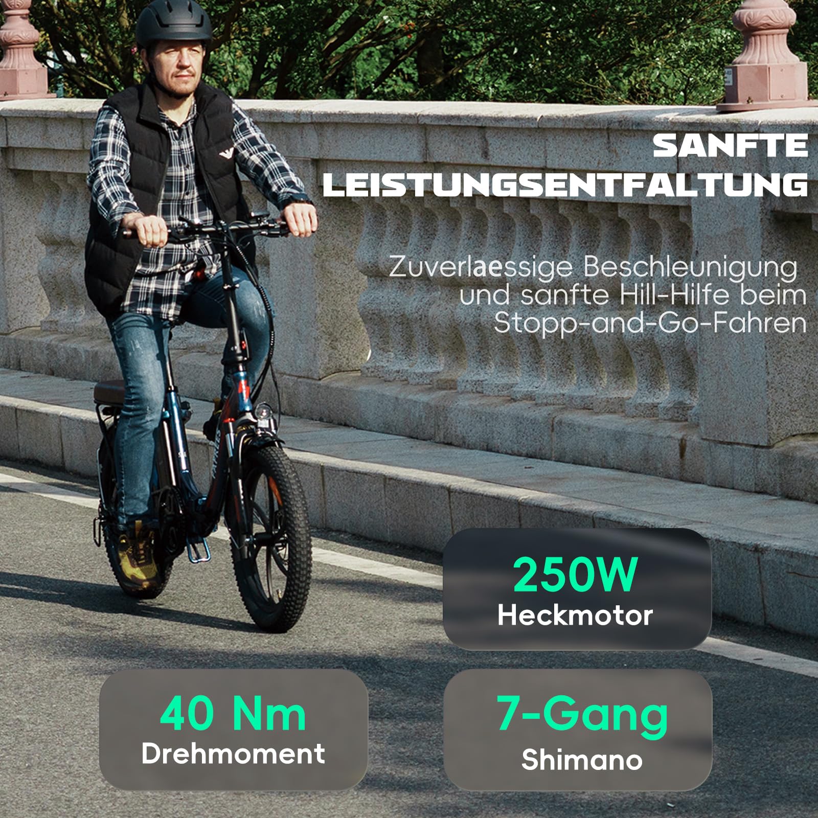 Fafrees F20 PRO Herren E Bike Klapprad 20 Zoll Fatbike [ Offiziell ] Elektrofahrrad 36V 20AH Akku, Damen E-Bike Elektrisch Fahrrad 250W, Ebike 25km/h, Klappbar E Mountainbike Erwachsene 140kg
