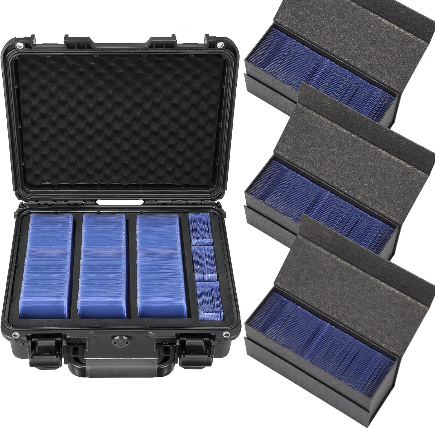 WPGEAR Waterproof Toploader Storage Boxes for 3" x 4" Rigid