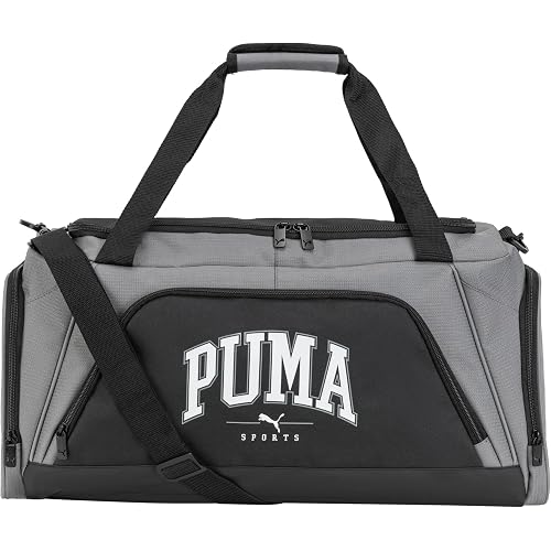 PUMA unisex-adult Accelerator Duffel Bag with Removable Strap & Shoe Pocket