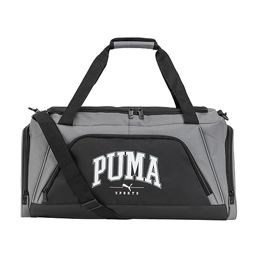 PUMA Bolsa esportiva Evercat Accelerator, ferro fundido/preto/branco, Ferro fundido/preto/branco, Bolsa esportiva Evercat Accelerator