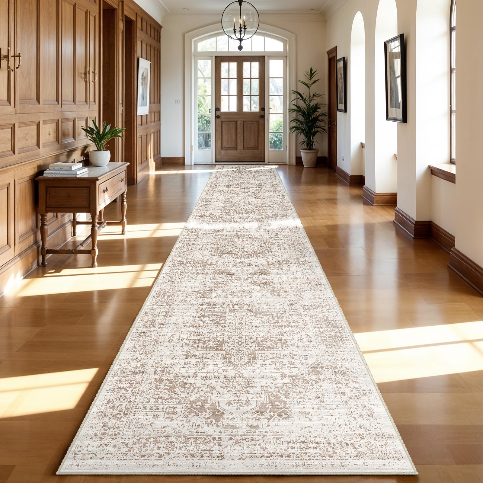 EISUROM 3x20 Washable Runner Rug