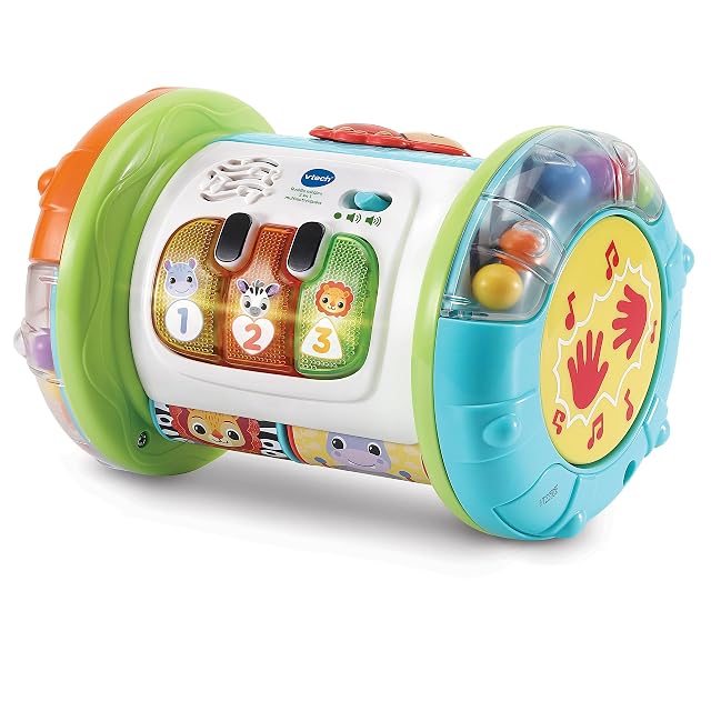 VTech-Baby Rodillo mágico Rodillo mágico 3 en 1 Multiactividades, +6 Meses
