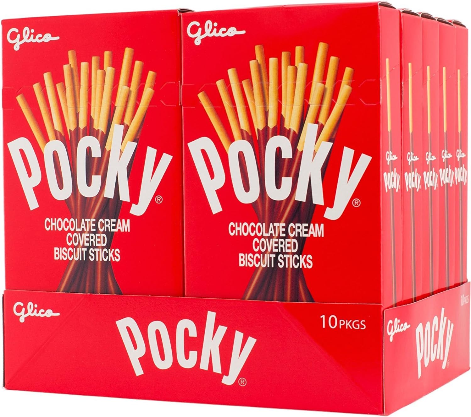 Chocolate Cream Covered Biscuit Sticks 2.47 oz (Pack of 10)