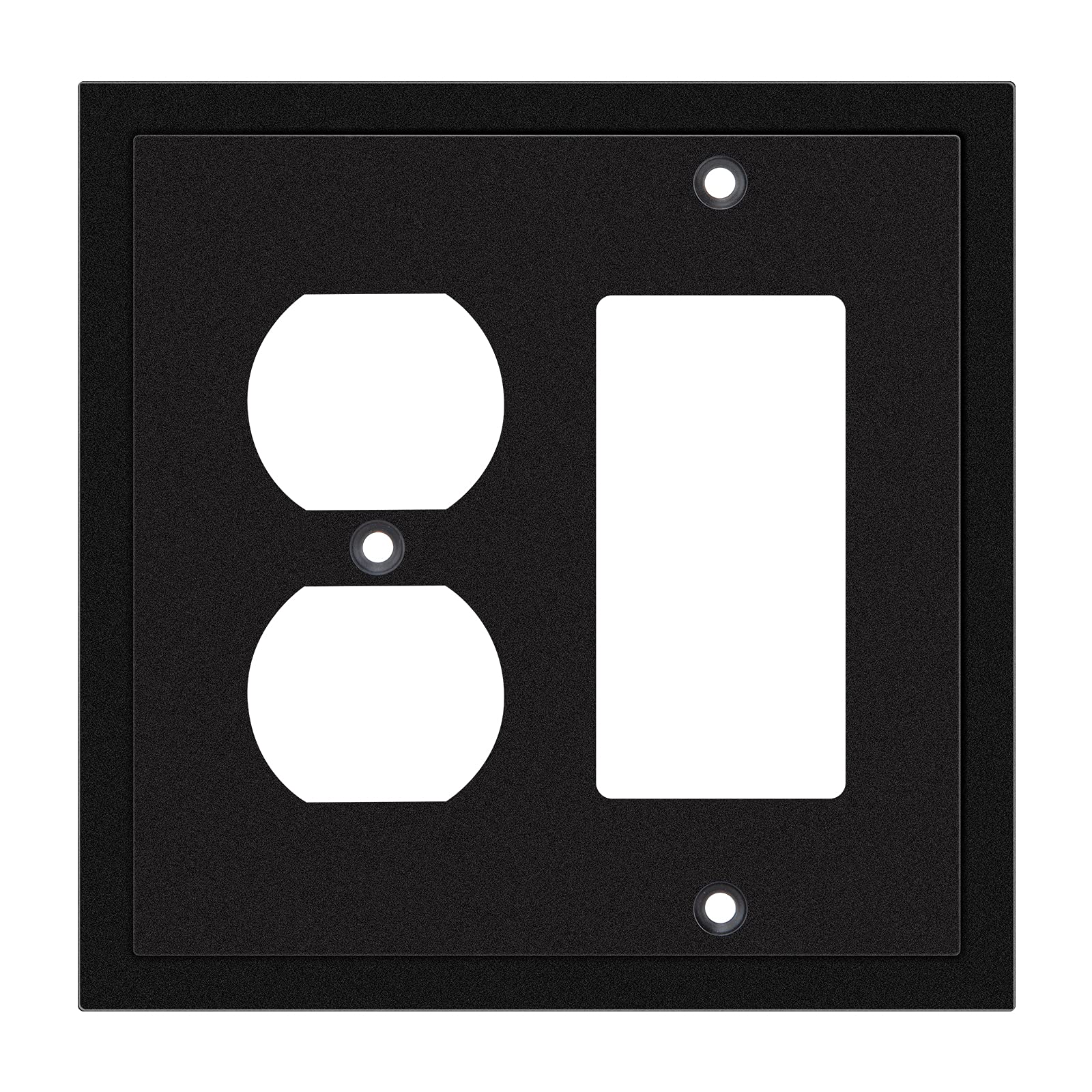 Modern White Wall Plates - Decorative Switch & Outlet Covers -20