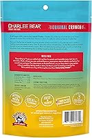 Vista 49 de Charlee Bear - Premios Original Crunch naturales para perro, hecho en los Estados Unidos, golosinas bajas en calorías para entrenar o premiar.