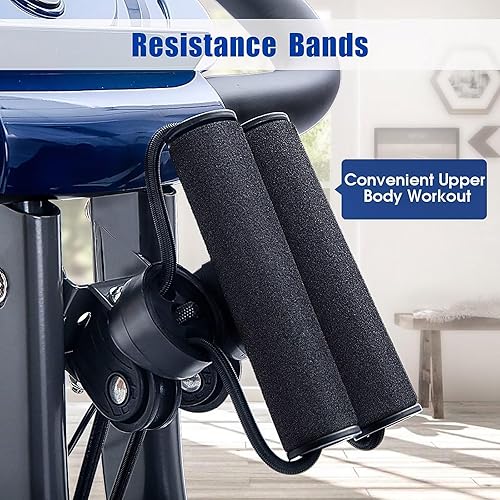 Miniatura 8 de Merax Bicicleta de entrenamiento para el hogar bicicleta estática reclinada 4 en 1 y posiciones verticales de bicicleta de ciclismo para interiores,