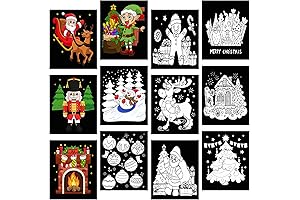 Christmas Velvet Coloring Posters: Fuzzy Festive Fun for All!