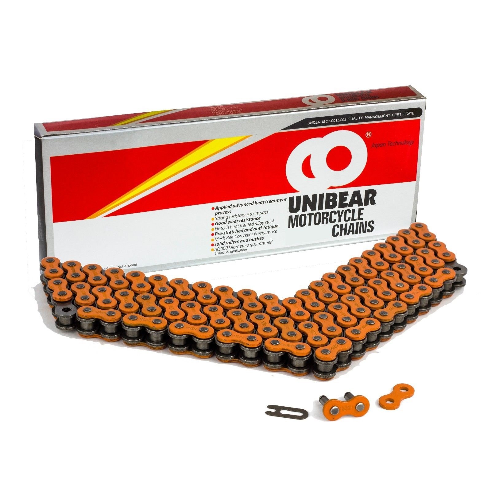 Amazon.com: 520H 92 Links Orange Heavy Duty Drive Chain with