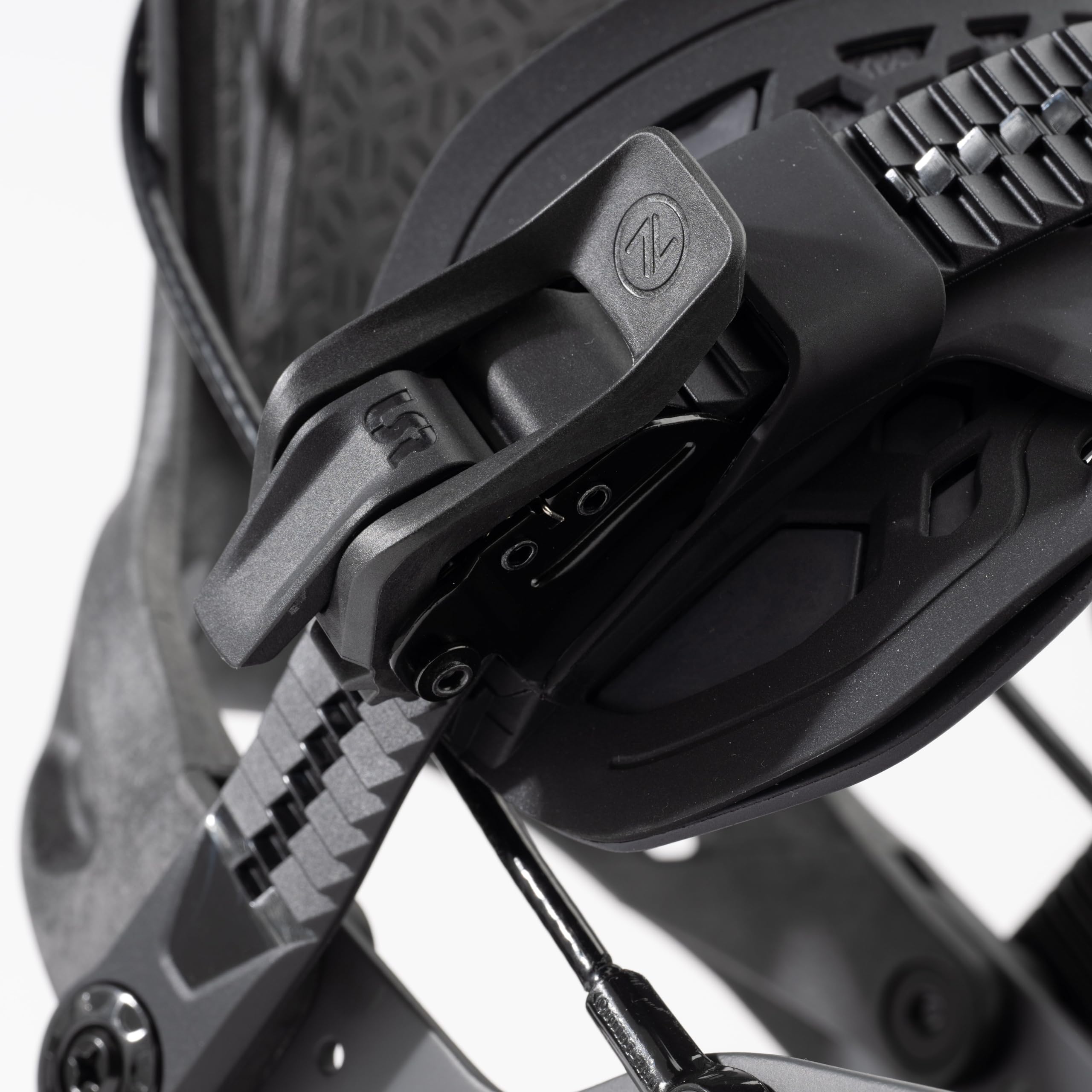 Nidecker Flow Nx2-Carbon Hybrid Unisex Snowboard Bindings, Black