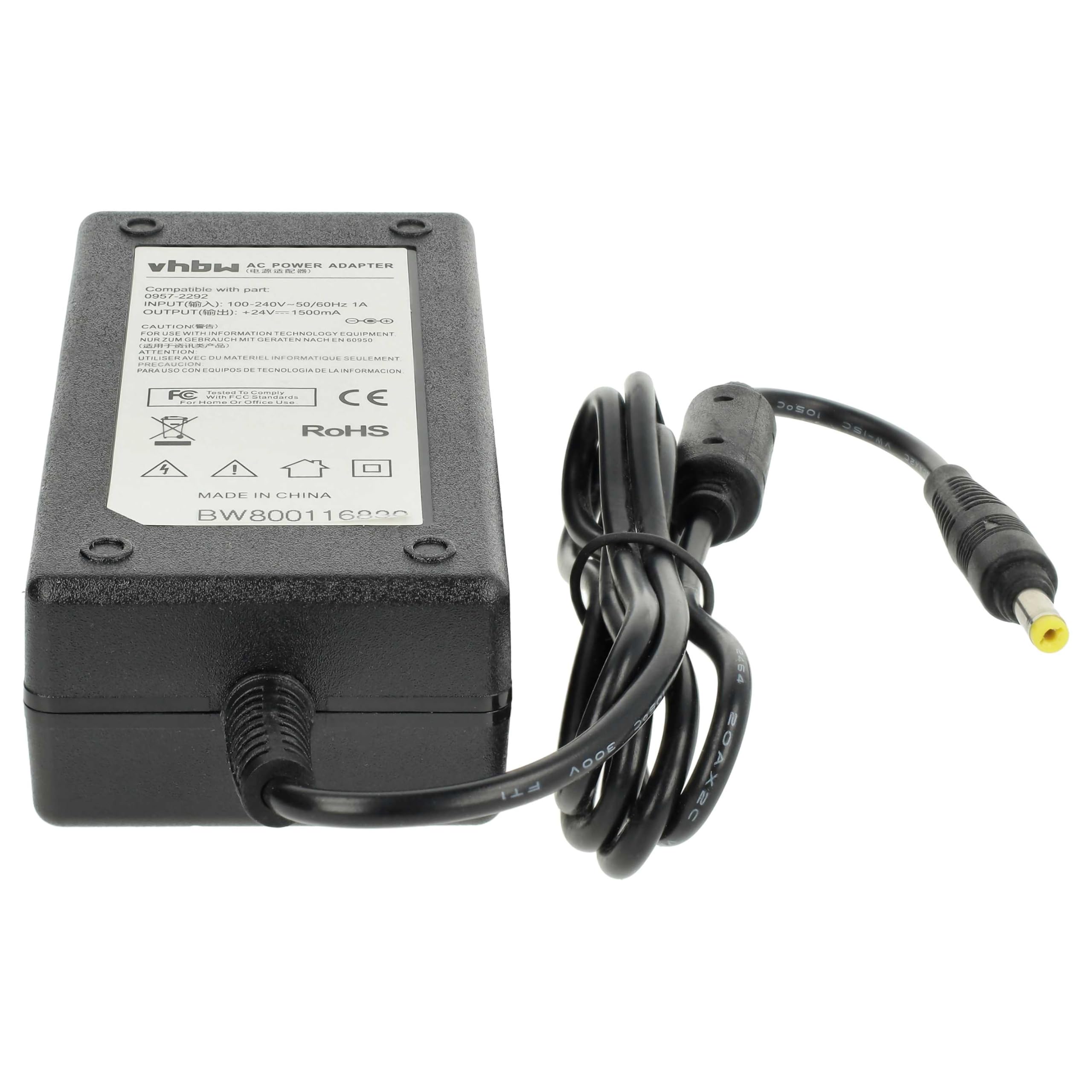 vhbw alimentatore sostituisce HP 0957-2292 per scanner