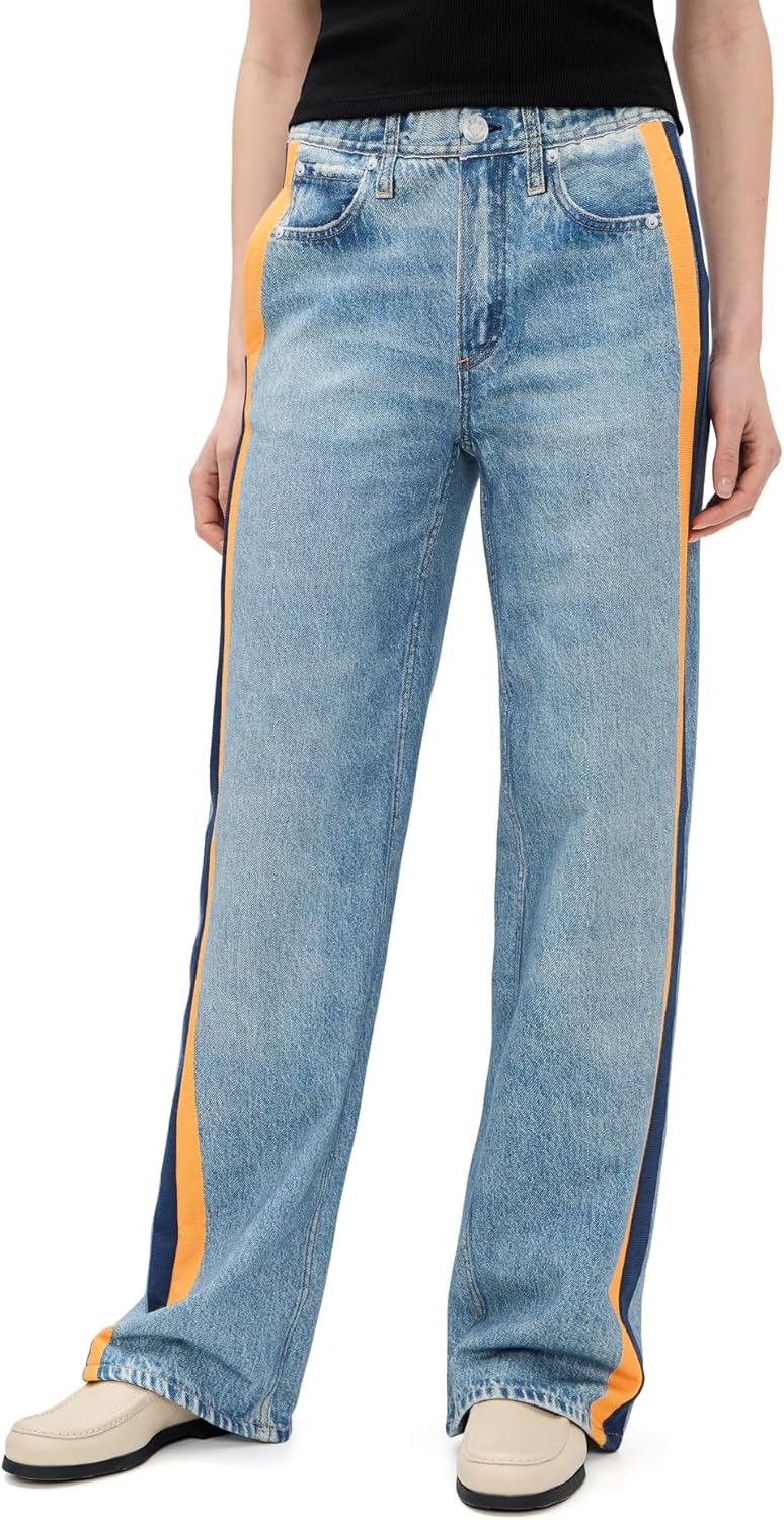 rag & bone Women's Rb Miramar Terry Pull On Track Pants