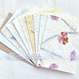 10 Desingns Handmade Textured Paper, 8.2