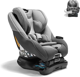 Baby Jogger City Turn Pike Rotating Convertible Car Seat - 180° Turn, Coolmax Fabric, 4-65 lbs Newborn to Toddler