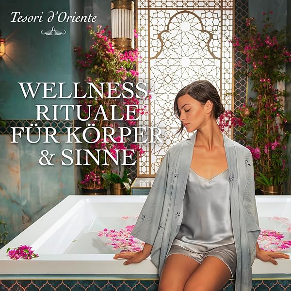Tesori d'Oriente | Cremedusche "Ikigai" | aromatisches Duschgel Kirschblüte und Reiswasser | Cremedusche zur Körperpflege | Ritual für Körper & Sinne | 250ml - 5
