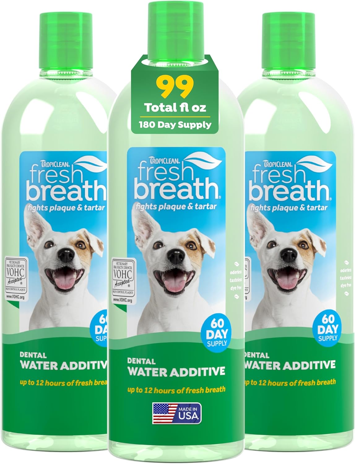 TropiClean Fresh Breath Water Additive for Dogs