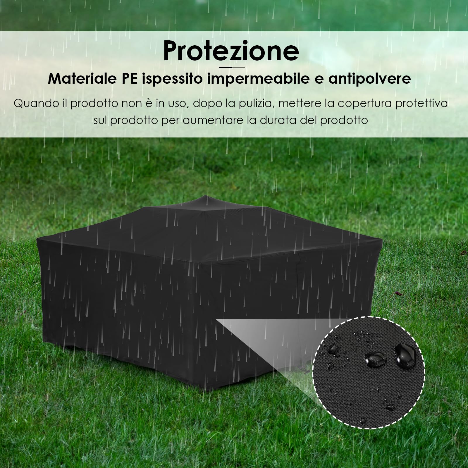 LIFERUN Braciere Barbecue con Griglia Esterno, 81cm Braciere da Giardino | Braciere da Esterno in Ferro,con Griglia, Attizzatoio,Parascintille, Copertura Impermeabile,Pinze per Grill,Spazzola,4 Gamba