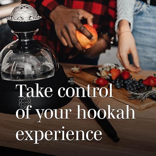 Miniatura 6 de Kaloud Lotus II - Dispositivo de gestión de calor para cachimba, perfecto para sesiones de humo más limpias, suaves, sabrosas y más duraderas, acero