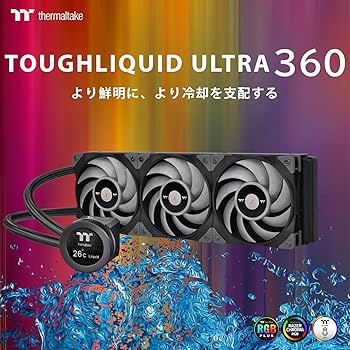 Amazon | Thermaltake TOUGHLIQUID Ultra 360 簡易水冷CPU