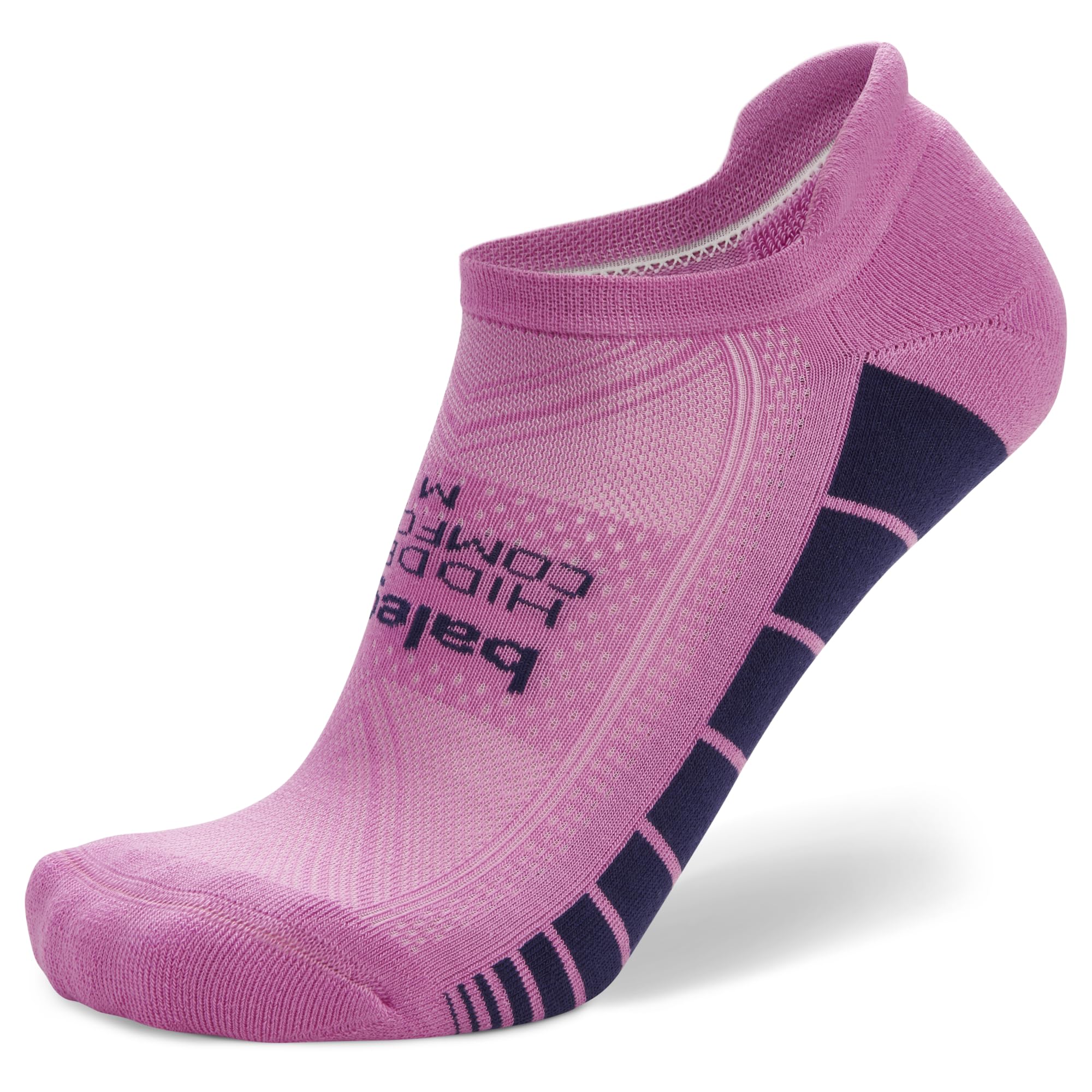 Photo 1 of Balega Hidden Comfort No-Show Running Socks for Men and Women (1 Pair), Pink, Small