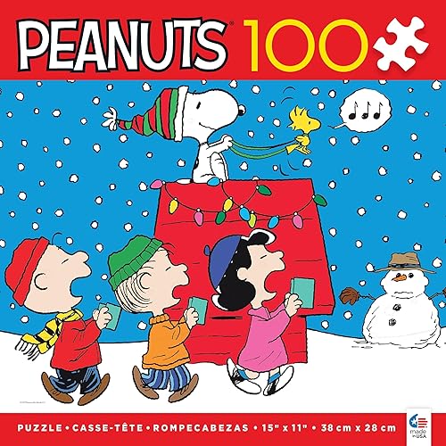 Miniatura 2 de Ceaco - Peanuts - Holiday - Snoopy and The Singers - Rompecabezas de 100 piezas