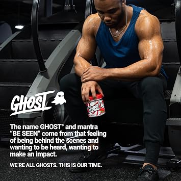 GHOST Burn Weight Management Powder, Kiwi Strawberry, 60 Servings - Vegan | Metabolism & Energy Support Supplement for Men & Women - Natural Caffeine, L-Carnitine & L-Tyrosine - Gluten, Soy, Sugar-Free