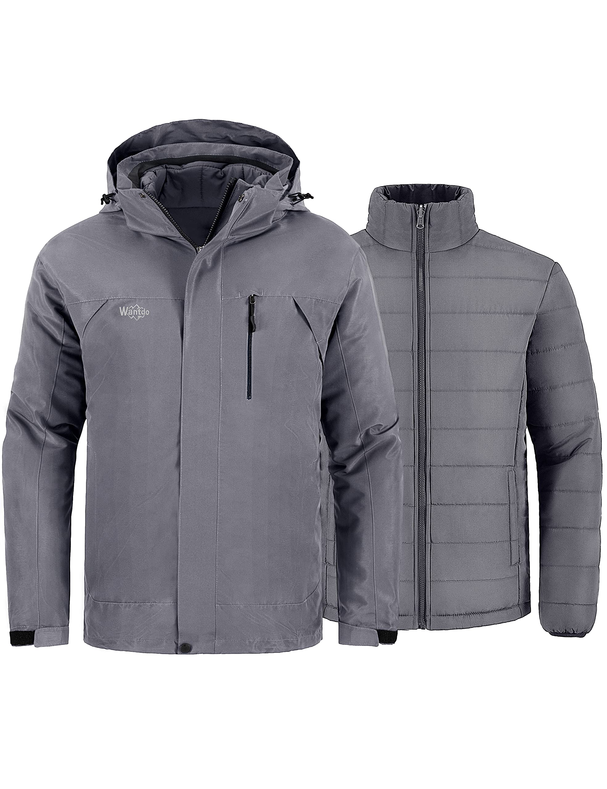 Wantdo Men's 3-in-1