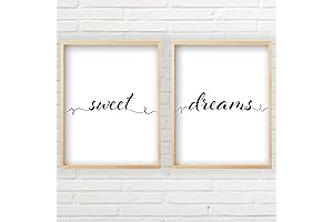 Minimalist Typography Wall Art - Sweet Dreams