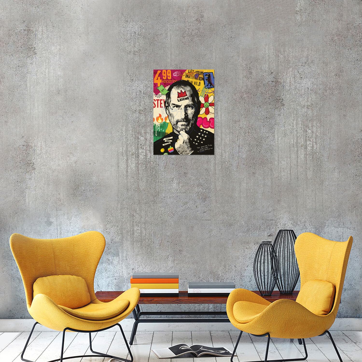 Quadro Moderno Marilyn Punk In Vetro Acrilico 50x70 Cm - Stampa Ad Alta Risoluzione, Pronto Da Appendere - Foto 3