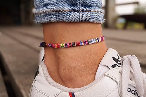 Miniatura 38 de Made by Nami Surfer Anklet for Men and Women Waterproof and Adjustable Surfer Ankle Bracelet String Ankle Bracelet Beach Accessory for Ethnic Hippie