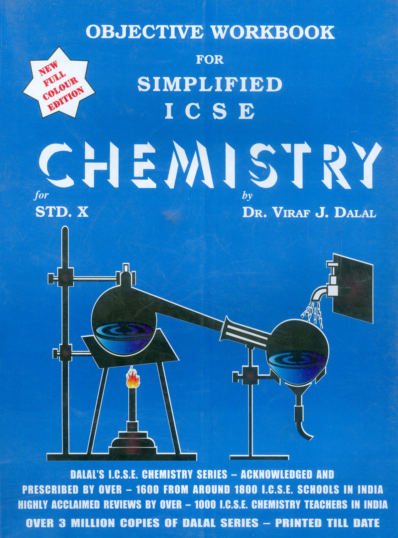 Dalal ICSE Chemistry Series: Objective Workbook for Simplified ICSE Chemistry for Class-10 (New Full Colour Edition) Paperback